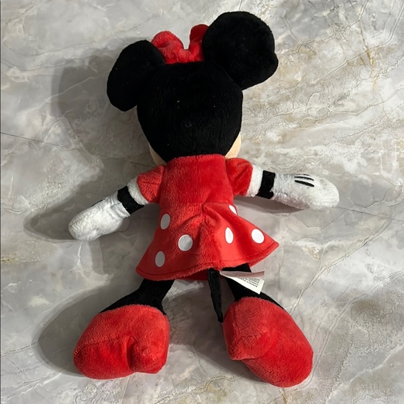 Disney Minnie Mouse Plush Toy - Red and Black - Picture 3 of 4